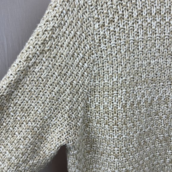 Cabela’s Chunky Cable Knit Cowl Neck Sweater Size L Outdoor Camping Hiking - Picture 9 of 10